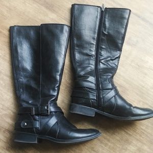 Size 9.5 LifeStride Black Riding Boots
